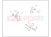 HARLEY-DAVIDSON SOFTAIL CUSTOM  - FXSTC FOOTRESTS