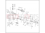 HARLEY-DAVIDSON SUPER GLIDE  - FXR CRANKCASE - GEAR SIDE (2 OF 3)