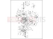 HARLEY-DAVIDSON LOW RIDER CONVERTIBLE  - FXRS CONV CARBURETOR (2 OF 4)