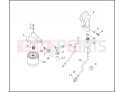 Harley-Davidson 1992 SIDECAR FLTC/FLHTC SIDECAR  - SIDECAR FOR FLTC/FLHTC OIL FILTERS & MOUNTS