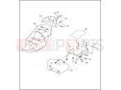 Harley-Davidson 1992 SIDECAR FLTC/FLHTC SIDECAR  - SIDECAR FOR FLTC/FLHTC SEATS & LUGGAGE RACK