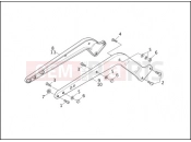 Harley-Davidson 1992 SOFTAIL HERITAGE SOFTAIL CLASSIC  - FLSTC REAR FENDER SUPPORTS