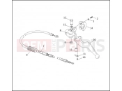 HARLEY-DAVIDSON SOFTAIL CUSTOM  - FXSTC CLUTCH CONTROL