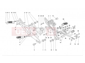 DUCATI Monster 1000 S GEARCHANGE LEVER - FOOT REST
