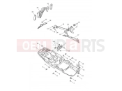 TRIUMPH Daytona Moto2 765 Rear Mudguard & Number Plate Bracket