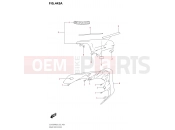 SUZUKI GSX 1300 RRQ Hayabusa M3 (2023) (EJ11AZP7)(E19) 443A - FRAME CENTER COVER
