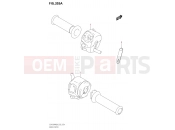 SUZUKI GSX 1300 RRQ Hayabusa M3 (2023) (EJ11AZP7)(E19) 355A - HANDLE SWITCH