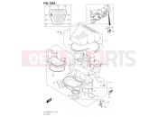 SUZUKI GSX 1300 RRQ Hayabusa M3 (2023) (EJ11AZP7)(E19) 155A - AIR CLEANER