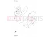 SUZUKI GSX 1300 RRQ Hayabusa M3 (2023) (EJ11AZP7)(E19) 164A - MUFFLER COVER