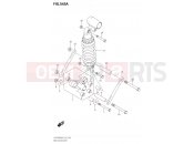 SUZUKI GSX 1300 RRQ Hayabusa M3 (2023) (EJ11AZP7)(E19) 543A - REAR CUSHION LEVER