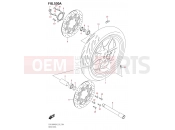SUZUKI GSX 1300 RRQ Hayabusa M3 (2023) (EJ11AZP7)(E19) 530A - FRONT WHEEL