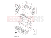 SUZUKI GSX 1300 RRQ Hayabusa M3 (2023) (EJ11AZP7)(E19) 140A - THROTTLE BODY