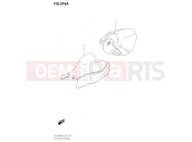 SUZUKI GSX 1300 RRQ Hayabusa M3 (2023) (EJ11AZP7)(E19) 916A - SEAT TAIL BOX (OPTIONAL)