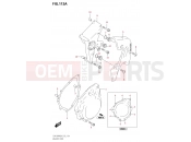 SUZUKI GSX 1300 RRQ Hayabusa M3 (2023) (EJ11AZP7)(E19) 113A - MAGNETO COVER