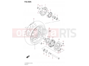 SUZUKI GSX 1300 RRQ Hayabusa M3 (2023) (EJ11AZP7)(E19) 550A - REAR WHEEL