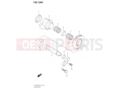 SUZUKI GSX 1300 RRQ Hayabusa M3 (2023) (EJ11AZP7)(E19) 124A - CRANK BALANCER