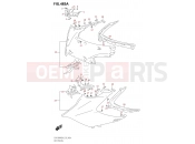 SUZUKI GSX 1300 RRQ Hayabusa M3 (2023) (EJ11AZP7)(E19) 485A - SIDE COWLING