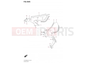 SUZUKI GSX 1300 RRQ Hayabusa M3 (2023) (EJ11AZP7)(E19) 434A - SIDE REAR COVER