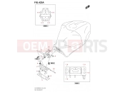 SUZUKI GSX 1300 RRQ Hayabusa M3 (2023) (EJ11AZP7)(E19) 425A - FUEL TANK BRACKET