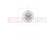 TRIUMPH Bonneville Speedmaster Clutch Badge, Ribbed