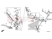HONDA NC750XAK NC750X 2019 F-5-10 FRONT BRAKE MASTER CYLINDER