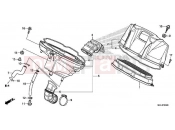 HONDA NC750XAK NC750X 2019 F-25 AIR CLEANER