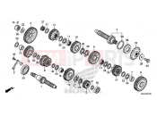 HONDA NC750XAK NC750X 2019 E-17 TRANSMISSION (NC750XA)