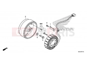 HONDA NC750XAK NC750X 2019 E-11 GENERATOR