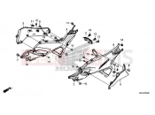 HONDA NC750XAK NC750X 2019 F-24 SIDE COVER