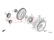 HONDA NC750XAK NC750X 2019 E-9 STARTING CLUTCH