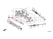 HONDA NC750XAK NC750X 2019 E-3 CAMSHAFT/VALVE