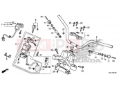 HONDA NC750XAK NC750X 2019 F-7 HANDLE PIPE/TOP BRIDGE
