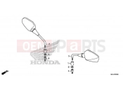 HONDA NC750XAK NC750X 2019 F-3 MIRROR