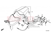 HONDA NC750XAK NC750X 2019 F-23 SEAT