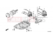 HONDA NC750XAK NC750X 2019 E-14 OIL PAN/OIL PUMP