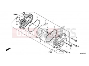 HONDA NC750XAK NC750X 2019 E-12 WATER PUMP