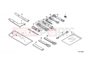 HONDA NC750XAK NC750X 2019 F-48 TOOLS