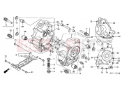 HONDA FJS600A4 E  ABS (FJS600A4) SILVER WING 2004 E-16 CRANKCASE