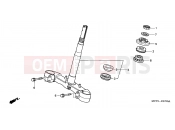 HONDA FJS600A4 E  ABS (FJS600A4) SILVER WING 2004 F-7 STEERING STEM