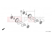 HONDA FJS600A4 E  ABS (FJS600A4) SILVER WING 2004 E-18 BALANCER