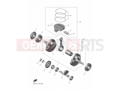 YAMAHA YZ 450 F YZ450F (BHR2) 2023 CRANKSHAFT & PISTON