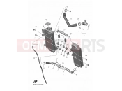YAMAHA YZ 450 F YZ450F (BHR2) 2023 RADIATOR & HOSE