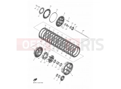 YAMAHA YZ 450 F YZ450F (BHR2) 2023 CLUTCH