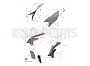 YAMAHA YZ 450 F YZ450F (BHR2) 2023 SIDE COVER
