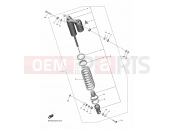 YAMAHA YZ 450 F YZ450F (BHR2) 2023 REAR SUSPENSION