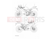 YAMAHA YZF-R125 R125 YZF125-A (BNU3) 2024 GRAPHIC & EMBLEM