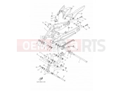YAMAHA Tracer 7 TRACER 7 POLICE MTT690PE (BGH2) 2024 REAR ARM