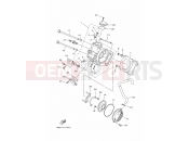 YAMAHA YFM 450 Kodiak KODIAK 450 YFM450FWB (BJ5X) 2023 CYLINDER HEAD
