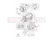 YAMAHA YXZ 1000 YXZ1000R SS YXZ1000ET (BDWB) 2024 CRANKCASE