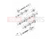 YAMAHA YXZ 1000 YXZ1000R SS YXZ1000ET (BDWB) 2024 TRANSMISSION